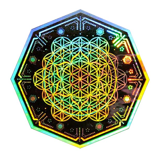 画像3: ZERVANA（ゼルヴァーナ）電磁波カットホログラムシール／安眠・リラックススペース (3)